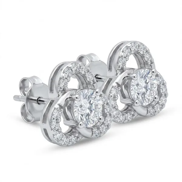 Pure_925_Silver_Clover_Shaped_Earrings_For_Women