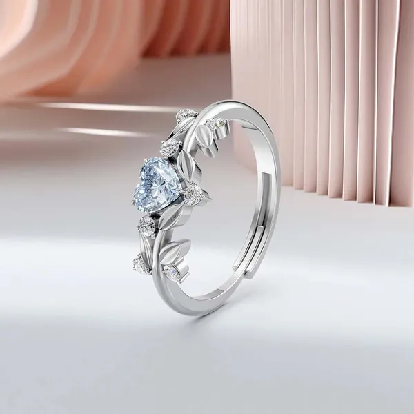 Pure_925_Sterling_Silver_Heart_Shape_Engagement_Ring_For_Women_Blue