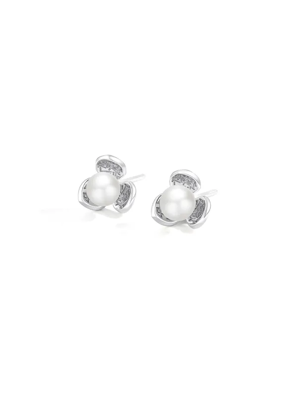 Pure_925_Silver_Blossom_Pearl_Earrings_For_Women