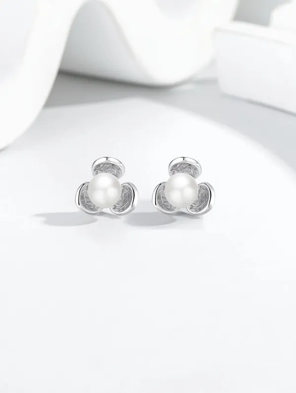 Pure_925_Silver_Blossom_Pearl_Earrings_For_Women