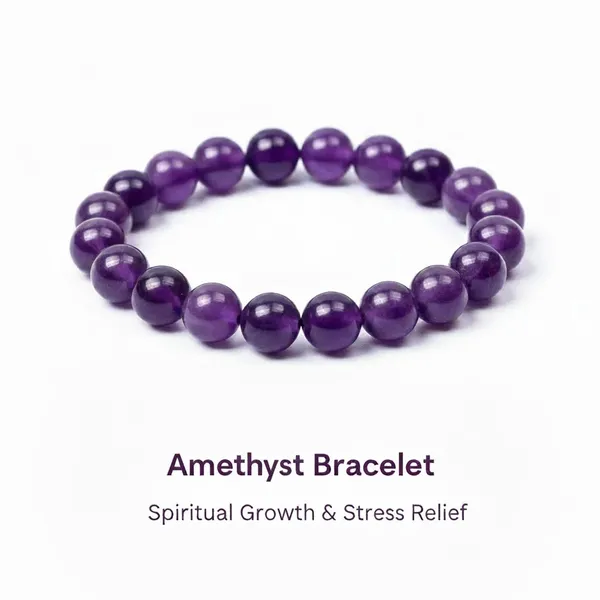 100_Natural_Amethyst_Bracelet_For_Men_Women