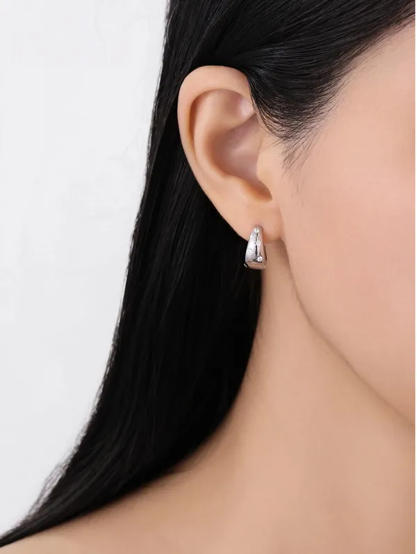 Pure_925_Silver_Star_Hoops_Earrings_For_Women
