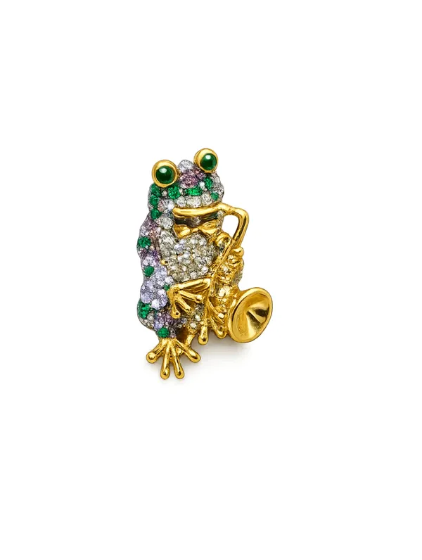 Pure_925_Silver_Jazz_Maestro_Frog_Brooch