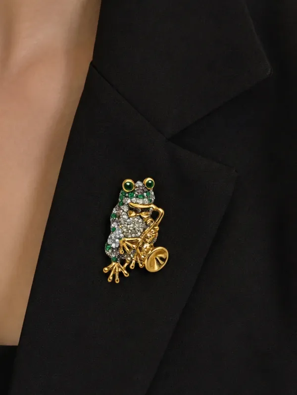 Pure_925_Silver_Jazz_Maestro_Frog_Brooch