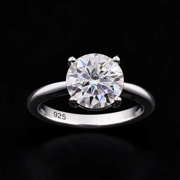 Silver_925_Sterling_Round-Cut_Moissanite_Solitaire_Ring_For_Women