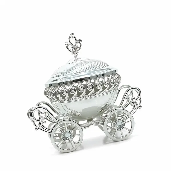 Silver-Coated_Chariot_Form_Decorative_Bowl