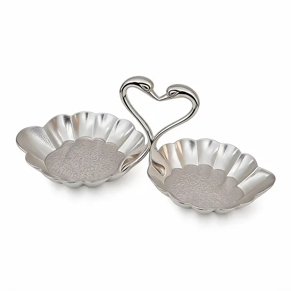 Silver-Coated_Twin_Bowl_Heart_Handle_Tableware_Gift_Set