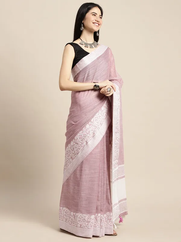 Mauve_Purple_Silk_Silver_Toned_Woven_Saree_For_Women