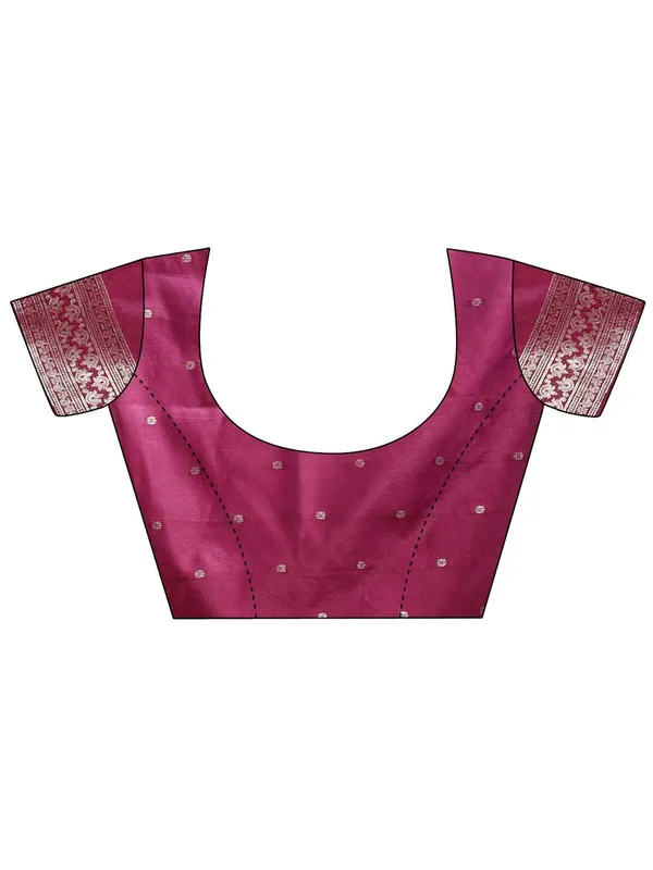 Wine_Purple_Soft_Silk_Zari_Woven_Party_Wear_Saree_For_Women