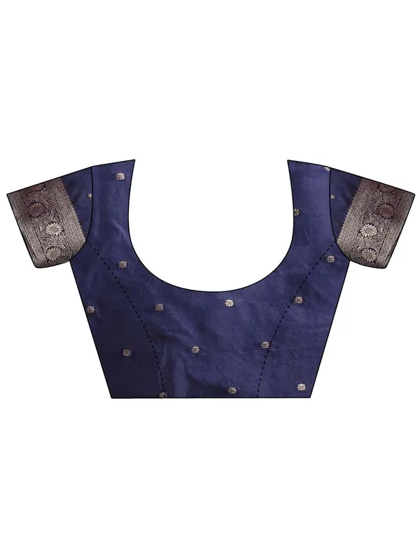 Deep_Navy_Blue_Soft_Silk_Silver_Zari_Pallu_Saree_For_Women
