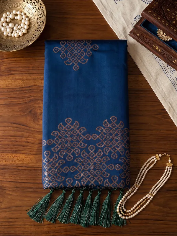 Teal_Blue_Soft_Silk_Zari_Woven_Saree_For_Women