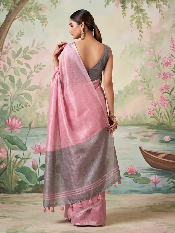 Rose_Pink_Tissue_Silk_Woven_Saree_For_Women