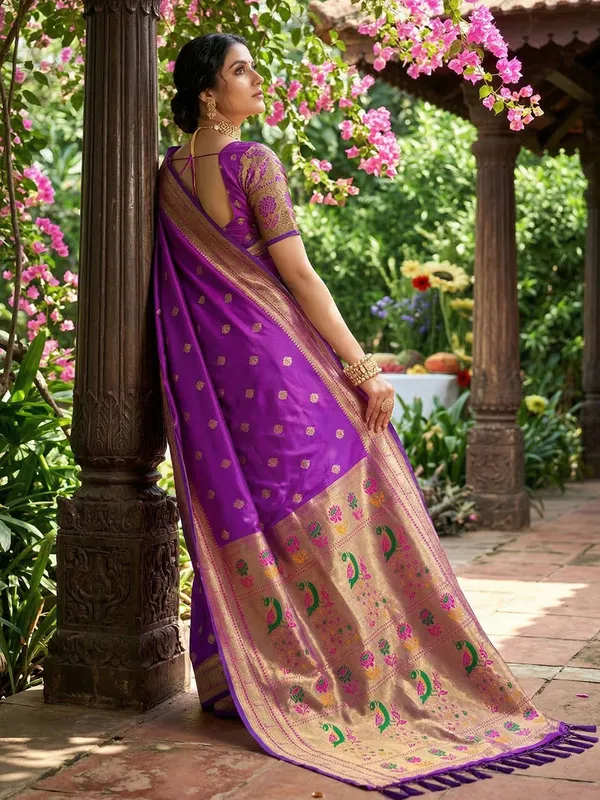 Blue_Paithani_Soft_Silk_Woven_Saree_For_Women