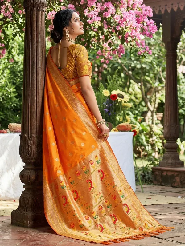 Mustard_Yellow_Paithani_Soft_Silk_Woven_Festive_Saree_For_Women