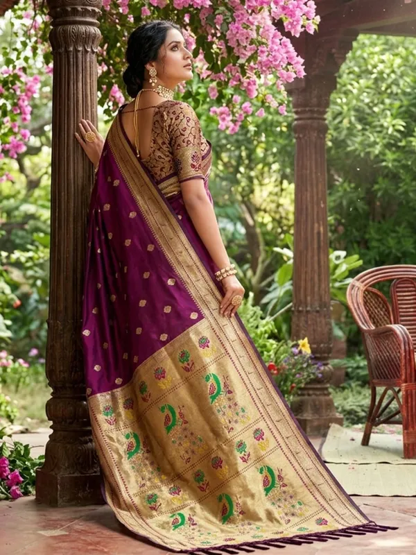 Deep_Blue_Paithani_Soft_Silk_Woven_Saree_For_Women