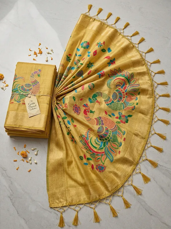 Mustard_Tissue_Silk_Festive_Ethnic_Saree_For_Women