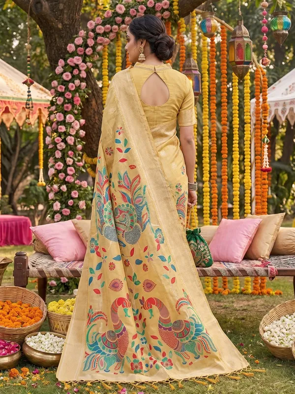Mustard_Tissue_Silk_Festive_Ethnic_Saree_For_Women