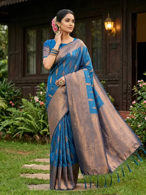Multicolor_Banarasi_Silk_Zari_Woven_Saree_For_Women