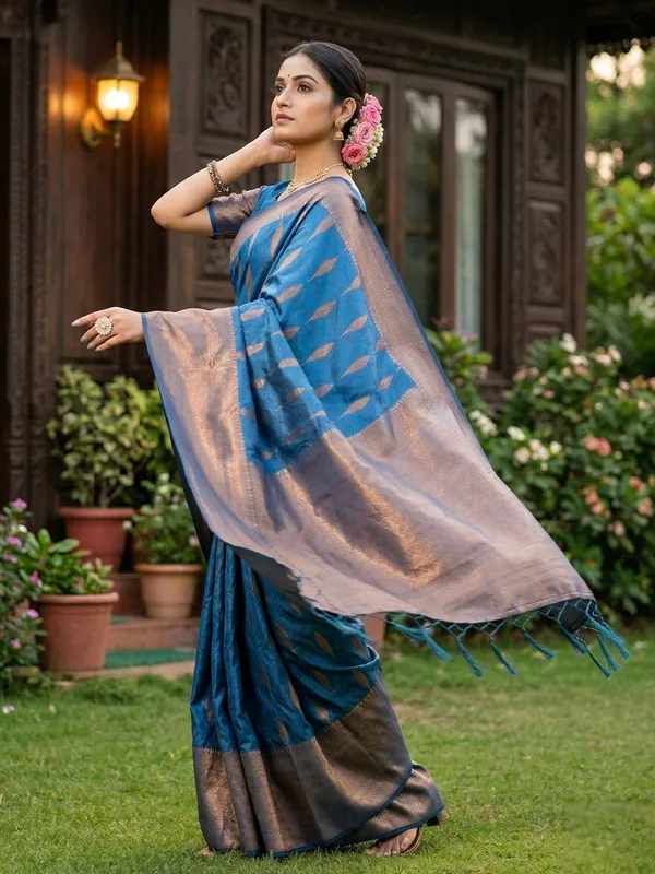 Multicolor_Banarasi_Silk_Zari_Woven_Saree_For_Women