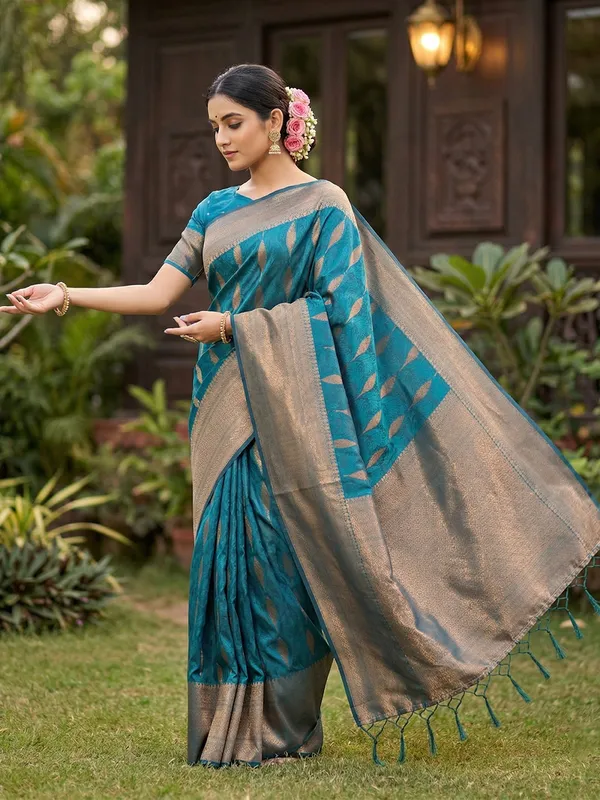 Multicolor_Banarasi_Silk_Zari_Woven_Saree_For_Women