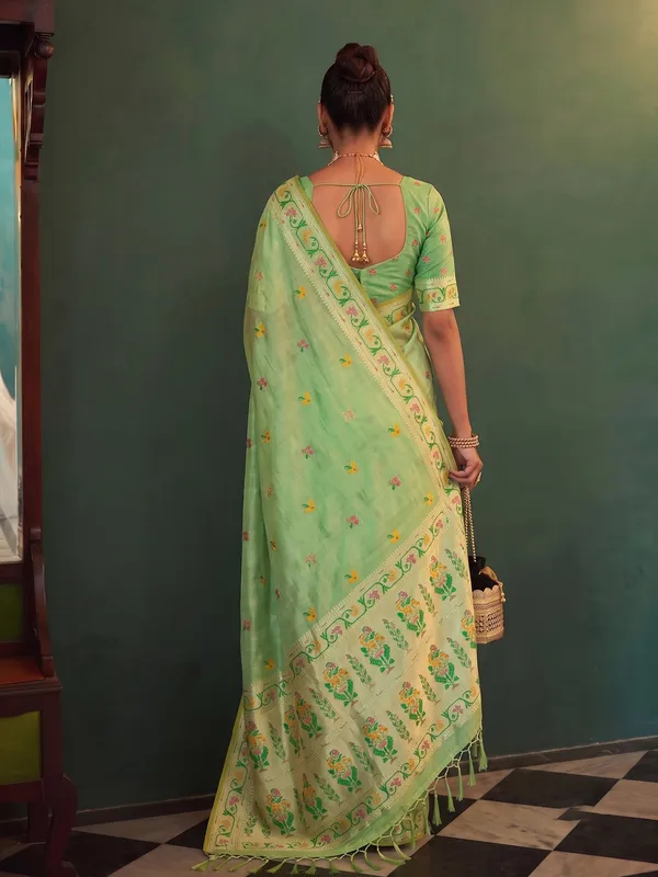 Green_Tissue_Silk_Saree_For_Women