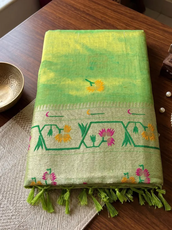 Green_Tissue_Silk_Saree_For_Women