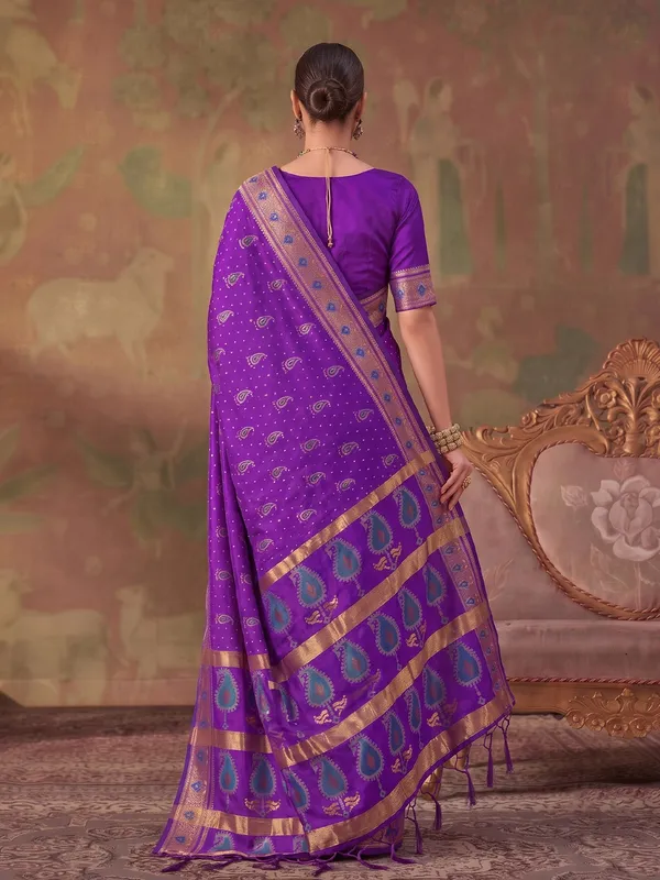 Purple_Soft_Silk_Saree_For_Women