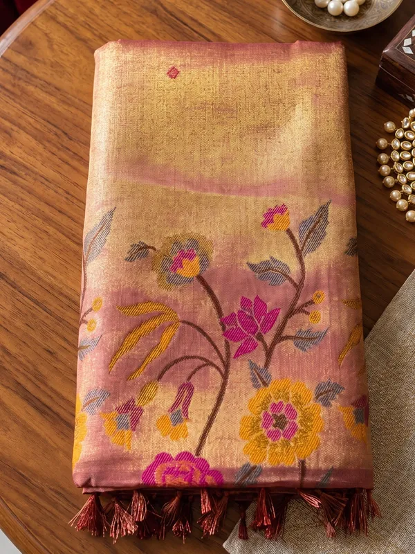 Rose_Pink_Tissue_Silk_Embroidered_Saree_For_Women