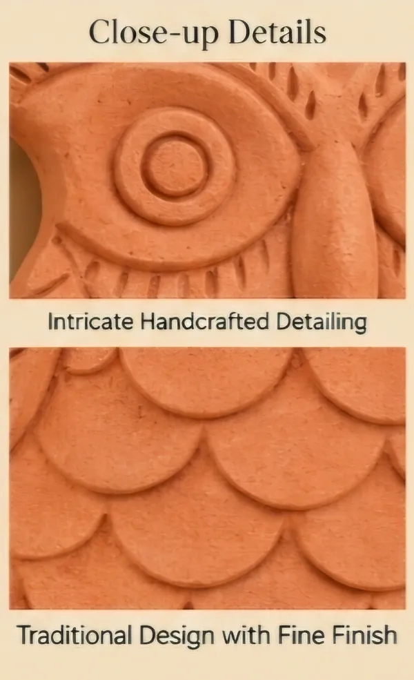 Terracotta_Traditional_Carved_Owl_Wall_Hanging