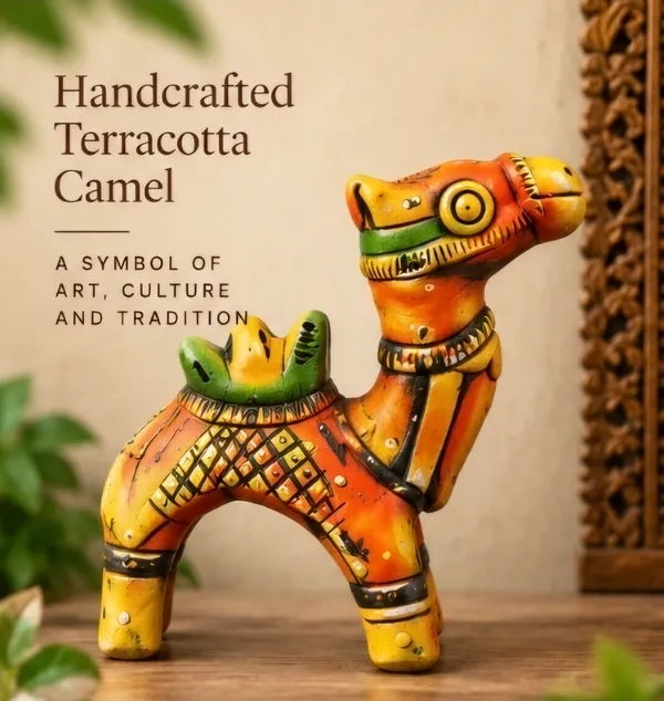 Terracotta_Traditional_Hand-Painted_Camel_Figurine