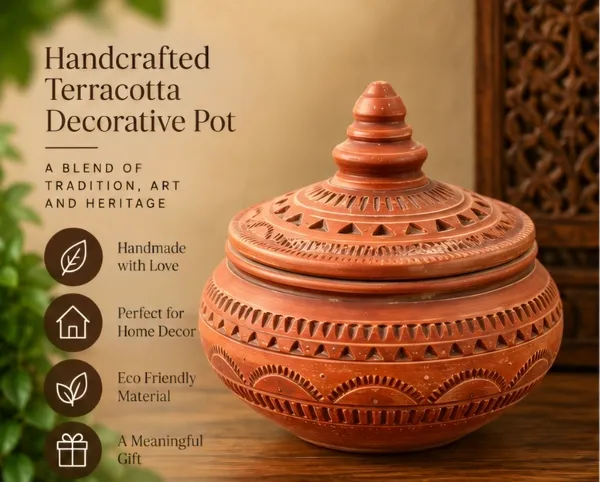 Terracotta_Traditional_Patterned_Decorative_Pot