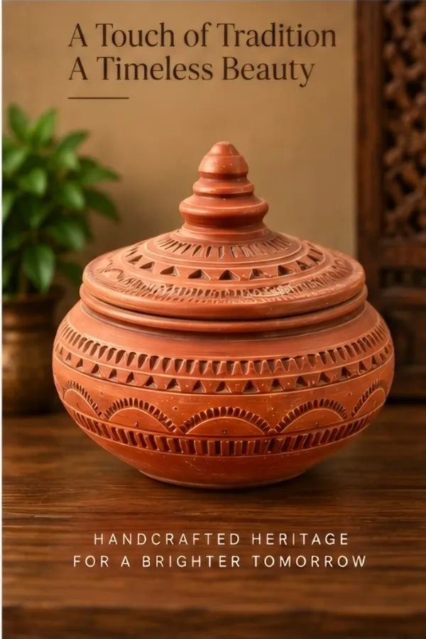 Terracotta_Traditional_Patterned_Decorative_Pot