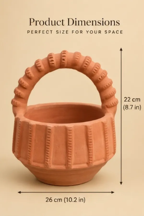 Terracotta_Rustic_Textured_Basket_Planter