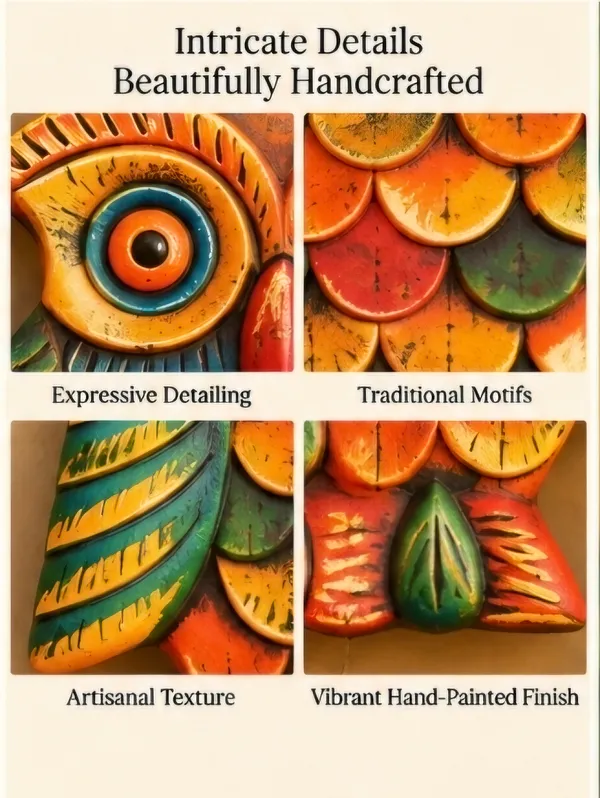 Terracotta_Decorative_Hand-Painted_Owl_Wall_Hanging