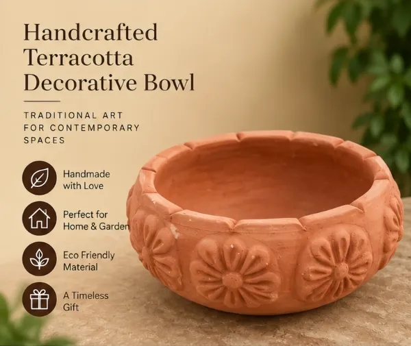 Terracotta_Traditional_Floral_Relief_Decorative_Bowl