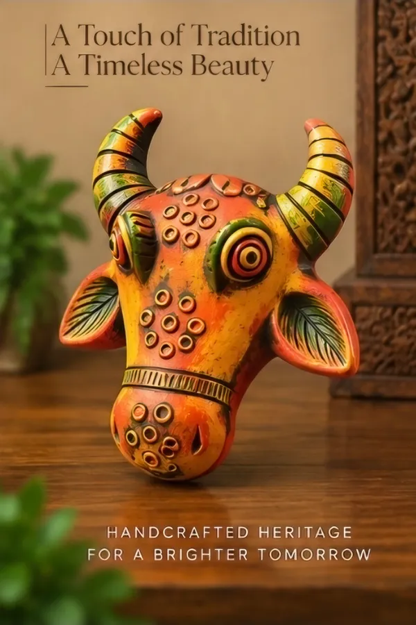 Terracotta_Ethnic_Bull_Head_Wall_Decor