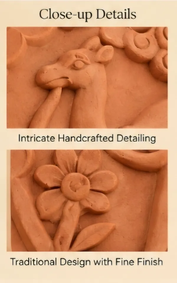 Terracotta_Traditional_Embossed_Camel_Wall_Plaque
