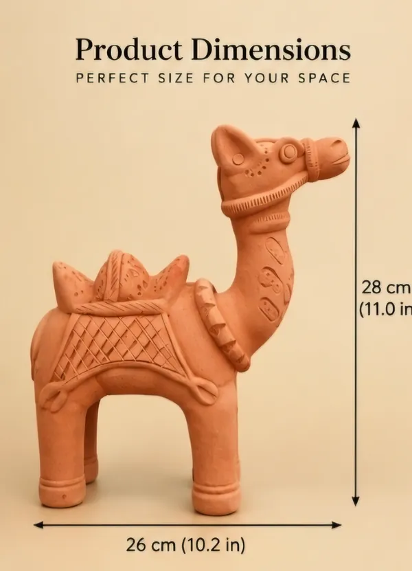 Terracotta_Traditional_Natural_Finish_Standing_Camel_Figurine
