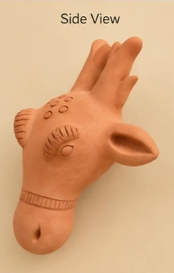 Terracotta_Artistic_Giraffe_Head_Wall_Decor
