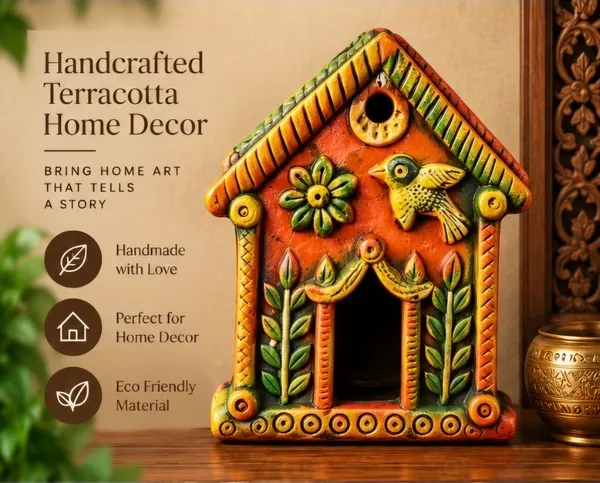 Terracotta_Rustic_Birdhouse_Wall_Decor
