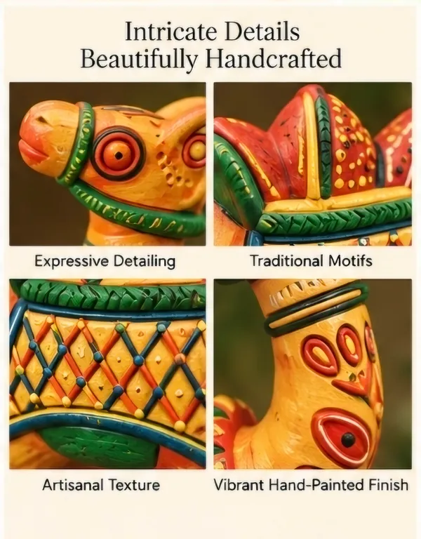 Terracotta_Traditional_Hand-Painted_Standing_Camel_Figurine