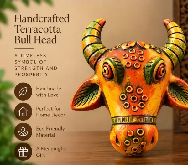 Terracotta_Ethnic_Bull_Head_Wall_Decor