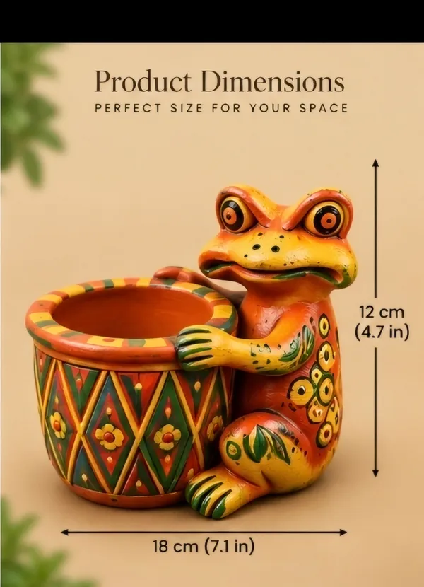 Terracotta_Handpainted_Frog_Planter_Pot