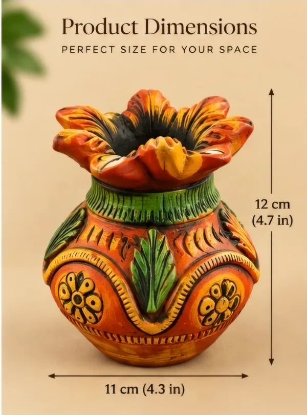 Terracotta_Traditional_Floral_Decorative_Vase