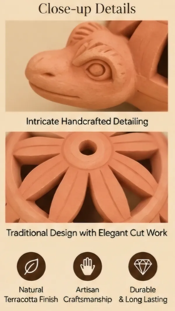 Terracotta_Traditional_Cutwork_Turtle_Lantern