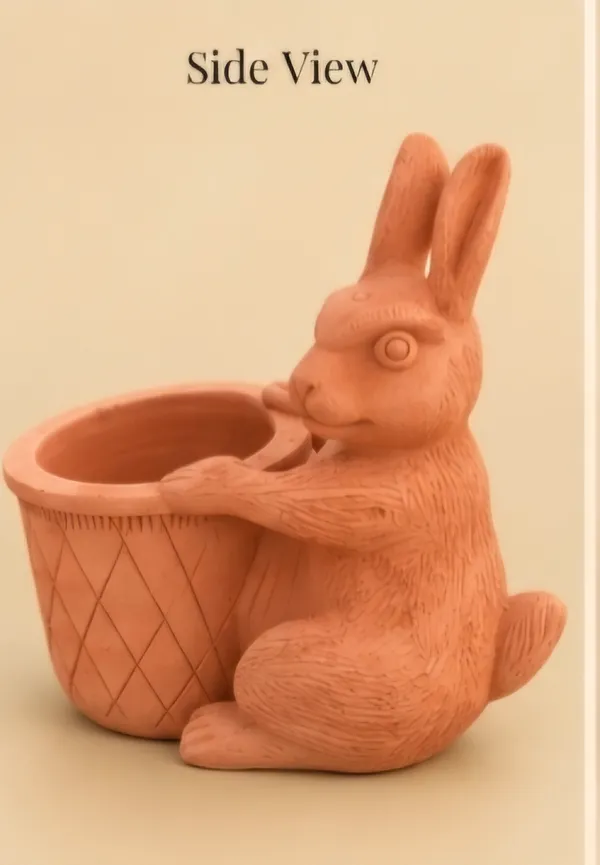 Terracotta_Contemporary_Rabbit_Planter_Pot