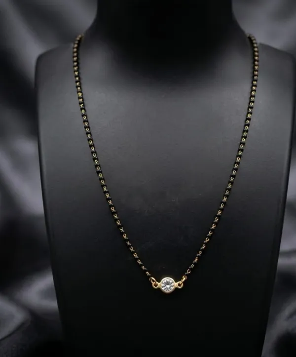 Black_And_Gold_Tone_Beaded_Mangal_Sutra_Necklace