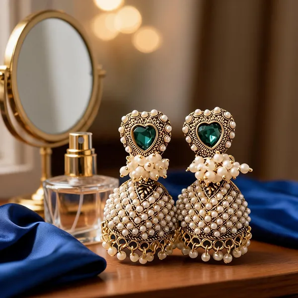 Gold_Tone_Pearl_Jhumka_Earrings_For_Women