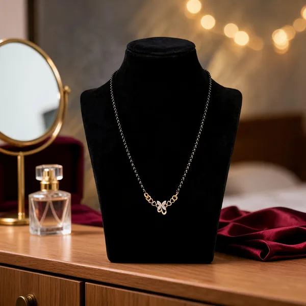 Gold_Toned_Butterfly_Pendant_Necklace_For_Women