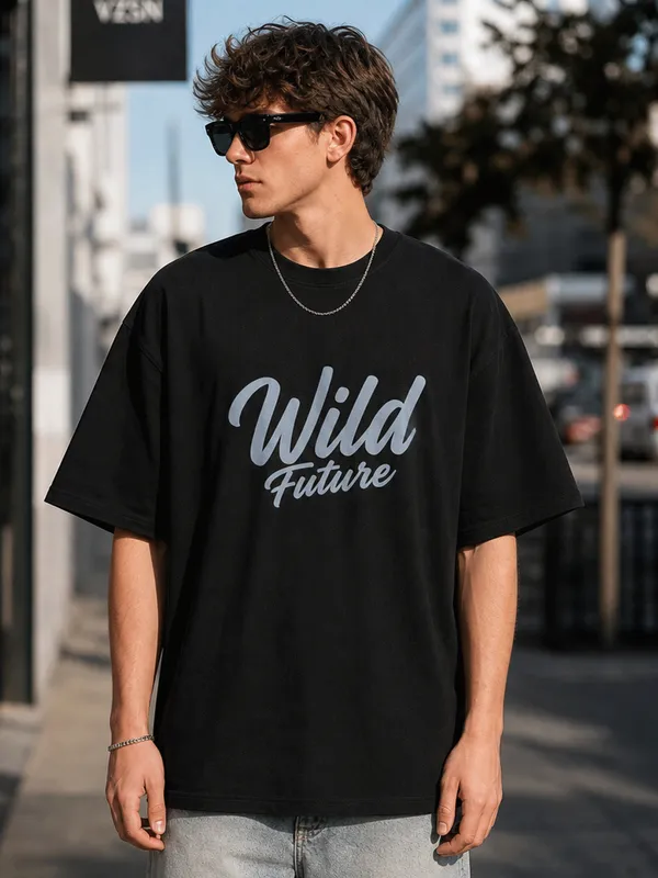 Wild_Future_Oversized_T_Shirt_Black